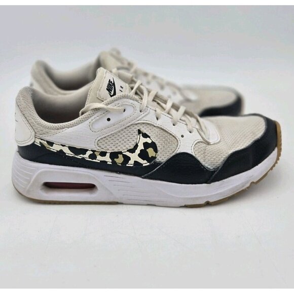 Nike Womens Air Max SC LP Casual Sneakers 8.5 DC5200 Leopard Animal Print White - Picture 5 of 12